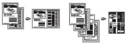 CANON iSensys FAXL410 - Pomniejszanie formatu - 1