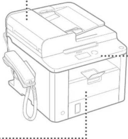 CANON iSensys FAXL410 - Kagit Sikismalarini Giderme - 4