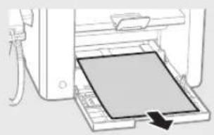 CANON iSensys FAXL410 - Retirar papel encravado - 2