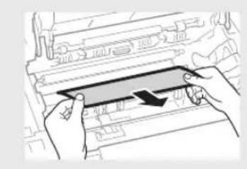 CANON iSensys FAXL410 - Paperitukosten poistaminen - 9