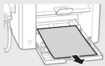 CANON iSensys FAXL410 - Odstrañovanie zachyteného papiera - 3