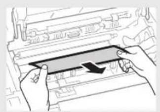 CANON iSensys FAXL410 - Odstrañovanie zachyteného papiera - 10