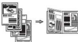 CANON iSensys FAXL410 - Tiskanje knjizice - 1