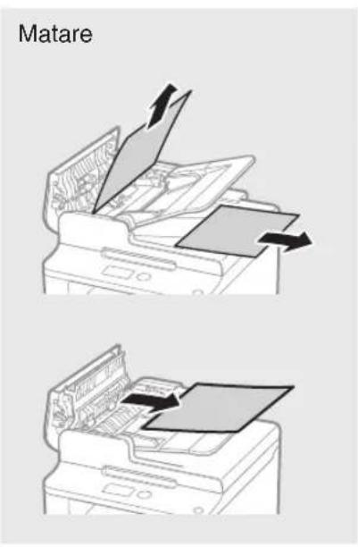 CANON iSensys FAXL410 - Ta bort papper som fastnat - 2
