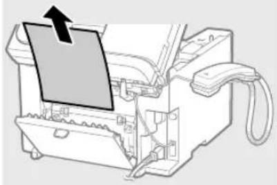 CANON iSensys FAXL410 - Odstrañovanie zachyteného papiera - 8