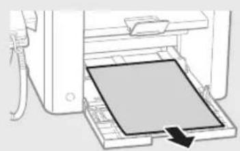 CANON iSensys FAXL410 - Rimozione degli inceppamenti di carta - 3