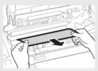 CANON iSensys FAXL410 - Fjerne fastkjort papir - 9