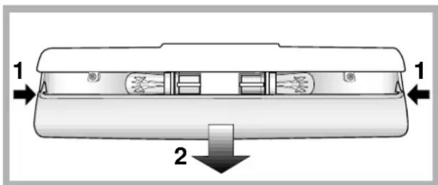 HOTPOINT-ARISTON BMBM 1822 V (FR)HA - Remplacement de I'ampoule déclairage - 1