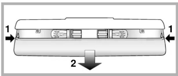 HOTPOINT-ARISTON BMBM 1822 V (FR)HA - Substituição da lampada - 1