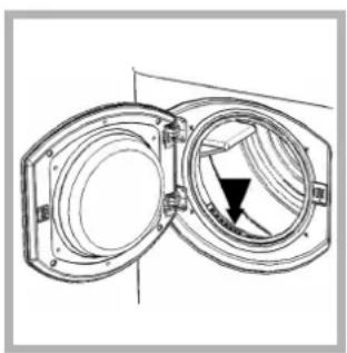 HOTPOINT-ARISTON TVF 751 (EU) - Limpar o filtro(before de cada ciclo - 1