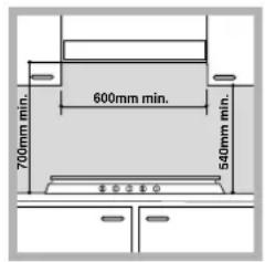 HOTPOINT-ARISTON PH 960MST (AX)HA - Fitting the appliance - 1
