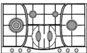HOTPOINT-ARISTON PH 960MST (AX)HA - Practical Advice on Using the Half Fish-Kettle Burner * - 4