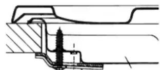 HOTPOINT-ARISTON PH 960MST (AX)HA - Hook fastening diagram - 1