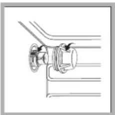 HOTPOINT-ARISTON Deco MHR 940.1 (OW) HA - Sustituir la bombilla - 1