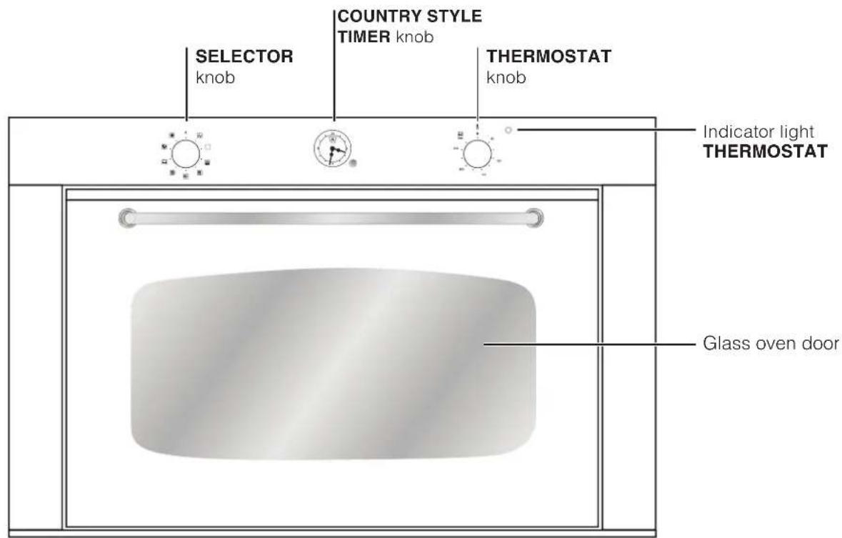 HOTPOINT-ARISTON Deco MHR 940.1 (OW) HA - Description of the appliance - 1