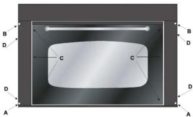 HOTPOINT-ARISTON Deco MHR 940.1 (OW) HA - Het installeren van de inbouwoven - 3