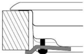 HOTPOINT-ARISTON PKQ 644 D GH (K) HA - Hook fastening diagram - 3