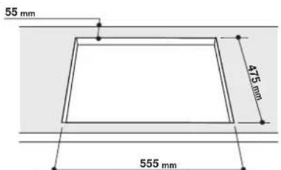 HOTPOINT-ARISTON PKQ 644 D GH (K) HA - Fitting the appliance - 2