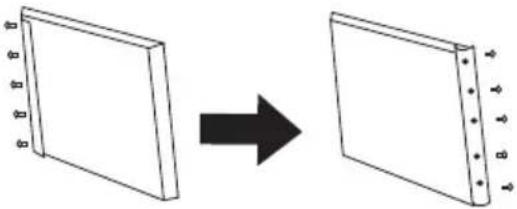 FAGOR FDT172 - CHANGINC THE DIRECTION OF DOOR OPENING - 9