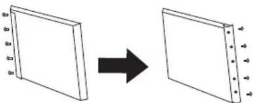 FAGOR FDT172 - CAMBIO DI SENSO DELL'APERTURA DELLE PORTE - 9