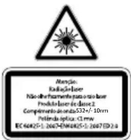 KENSINGTON Presenter Expert - DECLARAÇÃO DE SEGURANÇA DE LASER DE CLASSE 2 - 1