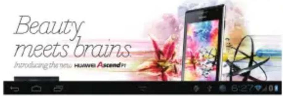 HUAWEI MediaPad 7 Lite - Navigation dans une page Web - 2