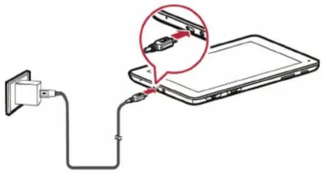 HUAWEI MediaPad 7 Lite - Chargement de la batterie - 1