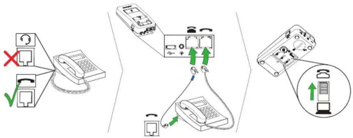 JABRA Link 850 - Option 2 : Téléphone fixe sans port de micro-casque - 1