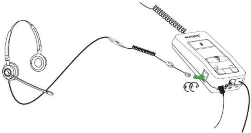 JABRA Link 850 - CONNECTEZ UN MICRO-CASQUE SUPPLÉMENTAIRE (MICRO-CASQUE HÔTE) - 1