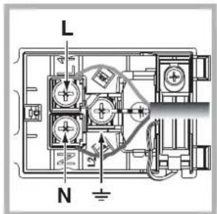HOTPOINT-ARISTON FK 1041.20 XHA - Open the terminal board by inserting a - 2