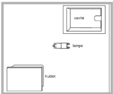 HOTPOINT-ARISTON FK 1037EN .20 XHA - Remplacement de l'ampoule d'éclairage - 1