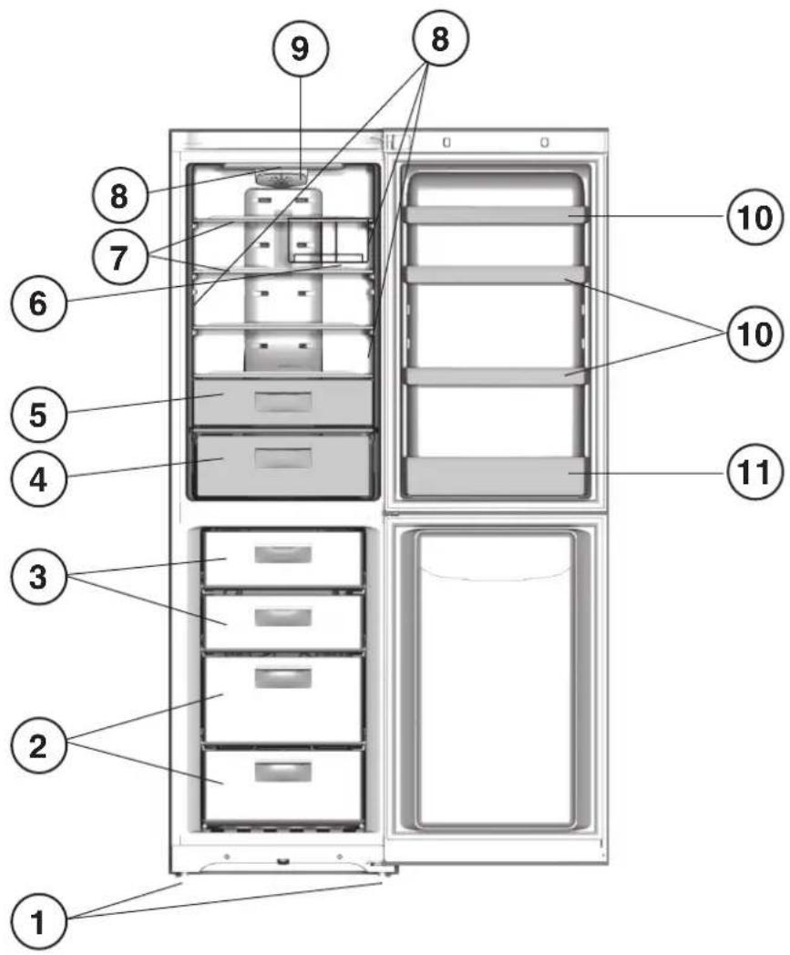 HOTPOINT-ARISTON EBGH 20323 F O3 - Geräteansicht - 1