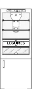 LADEN AR 121 A+ - CONSERVATION DES ALIMENTS DANS LE REFRIGERATEUR EN FONCTION DE LEUR NATURE - 3