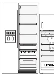 LADEN AR 121 A+ - CONSERVATION DES ALIMENTS DANS LE REFRIGERATEUR EN FONCTION DE LEUR NATURE - 1