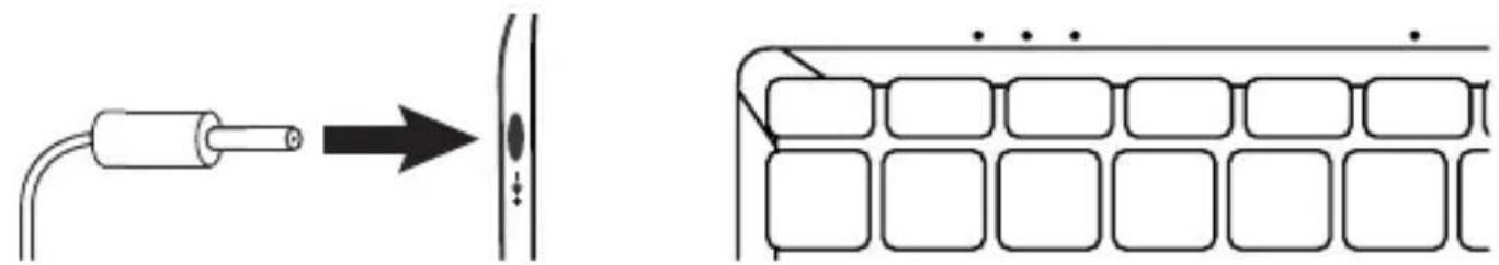 THOMSON NEO 10 - Carregar a bateria no seu aparelho - 1