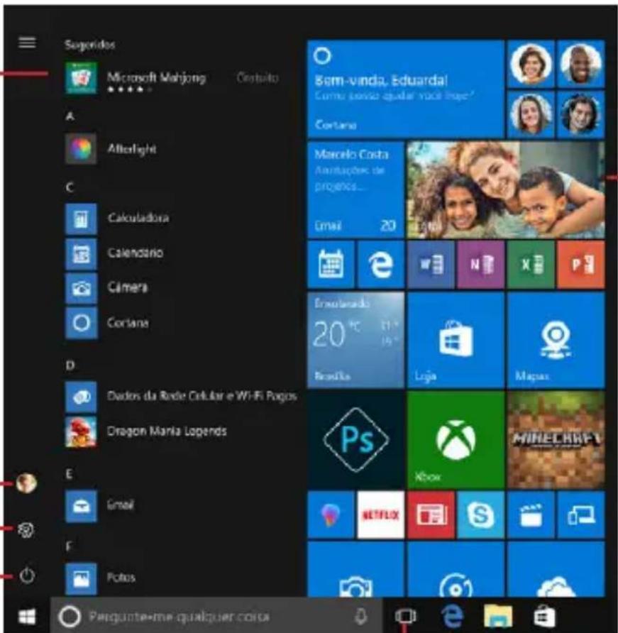 THOMSON NEO 10 - Apresentação do menu Iniciar - 1