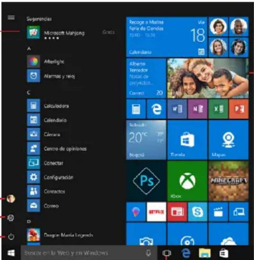 THOMSON NEO 10 - Presentación del menú de inicio - 1