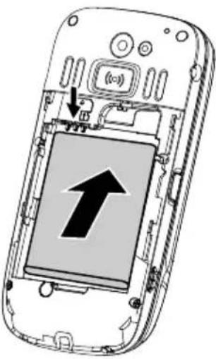 DORO PhoneEasy 745 - Insertion de la carte SIM, de la carte mémoire et de la batterie - 4