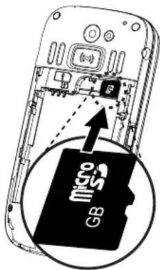 DORO PhoneEasy 745 - Insertion de la carte SIM, de la carte mémoire et de la batterie - 2