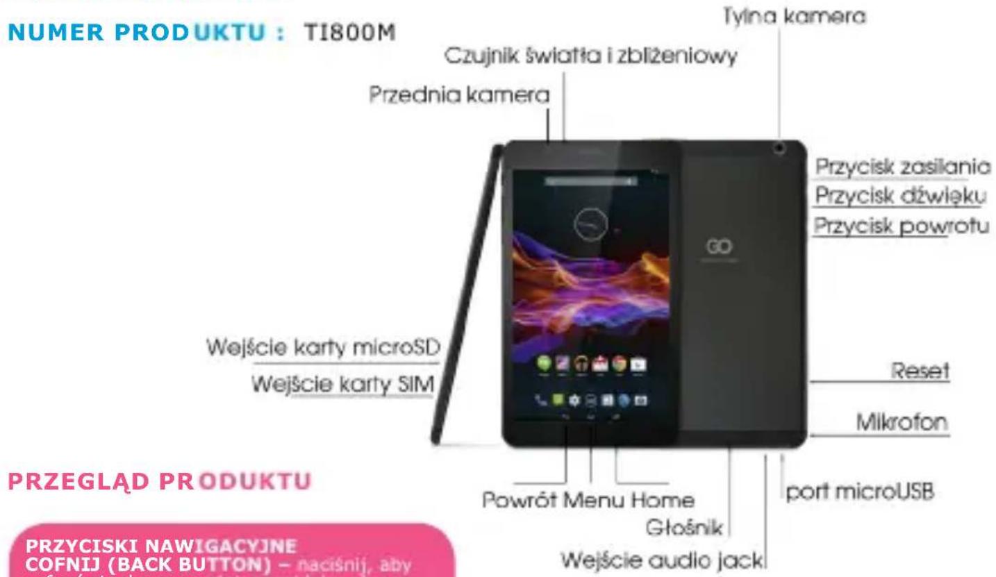 GOCLEVER Insignia 800M - Quick Start Guide - PL - 1