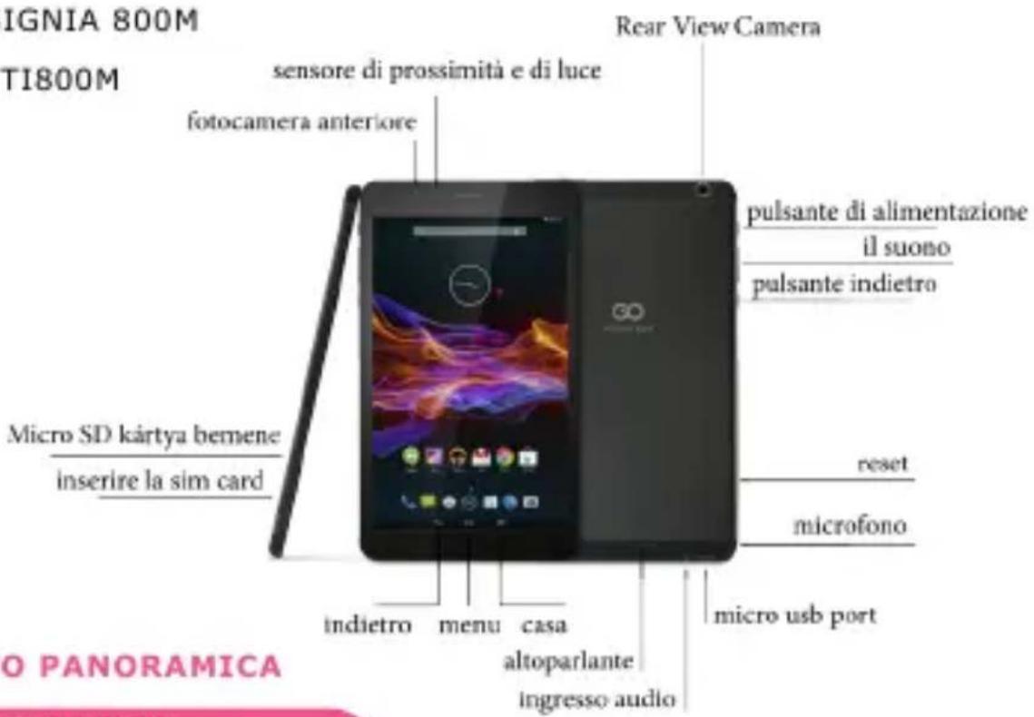 GOCLEVER Insignia 800M - Quick Start Guide - IT - 1