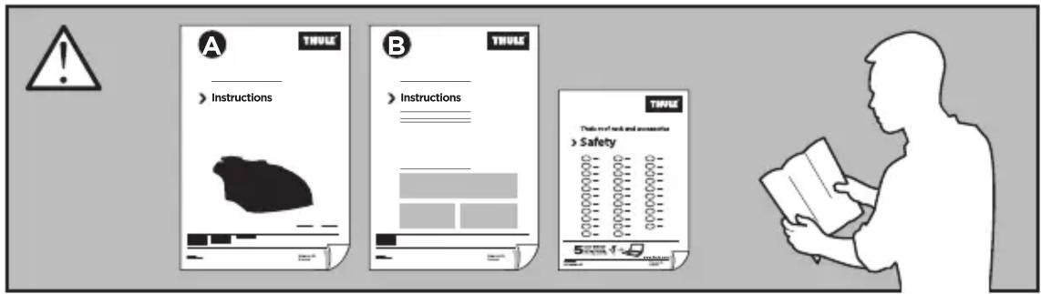THULE 4006 - > Instructions - 1