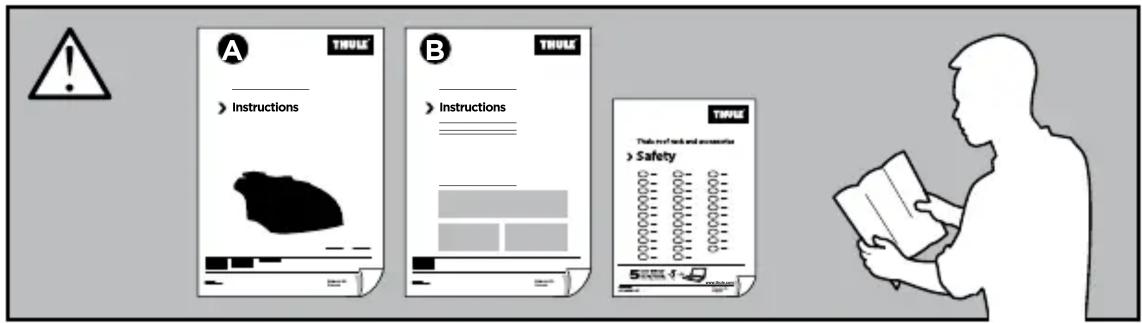 THULE 4007 - > Instructions - 1