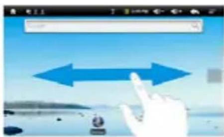 Trevi Mega 13.3 Q - Estensione della schermata principale. - 2