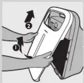 PHILIPS AC4004 - Auswechseln der Filter und Zurücksetzen des Geräts - 1