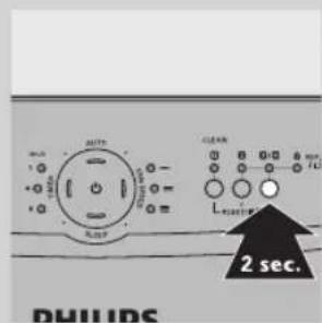PHILIPS AC4004 - Replacing the filters and resetting the appliance - 8