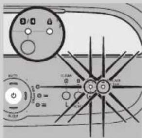 PHILIPS AC4004 - Индикатор очистки фильтра и индикаторы замены фильтра - 3