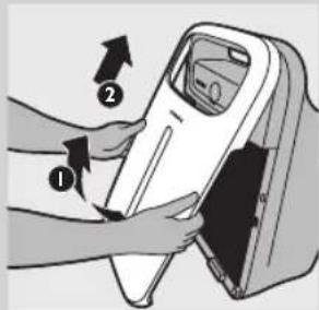 PHILIPS AC4004 - Replacing the filters and resetting the appliance - 1