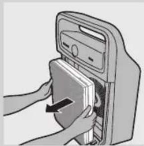 PHILIPS AC4004 - Placing the filters - 3