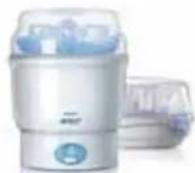 PHILIPS AVENT SCF162 - Schoonmaken en steriliseren van de kolf en onderdelen voor het bewaren van moedermelk - 1